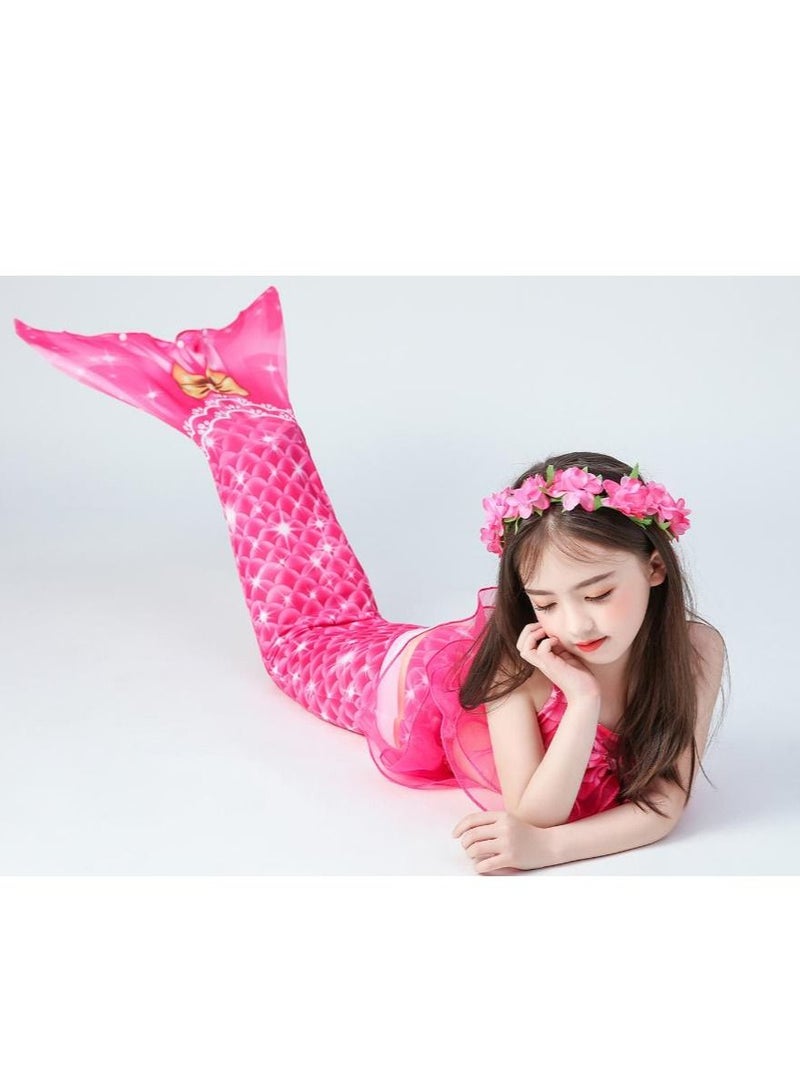 Y&D 3-Piece Mermaid Bathing Swimsuit Set - Image 2