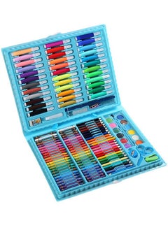 ZCM-HAPPY 150-Piece Children Drawing Set for Kids with Oil Pastels, Crayons, Colored Pencils, Markers  - Image 1