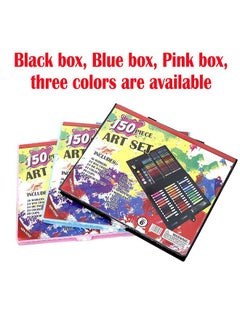 ZCM-HAPPY 150-Piece Children Drawing Set for Kids with Oil Pastels, Crayons, Colored Pencils, Markers  - Image 5