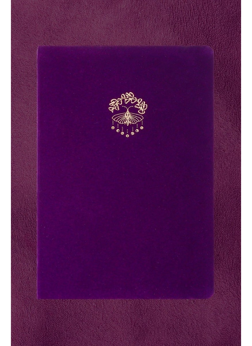 Bujo Suede Notebook 96 Pages A5 160 Gr. Lined