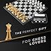 BETTERLINE Magnetic Chess Game  Digital Clock Timer Set  Professional and Portable 14 x 14 Travel Chess Board Games - Image 4