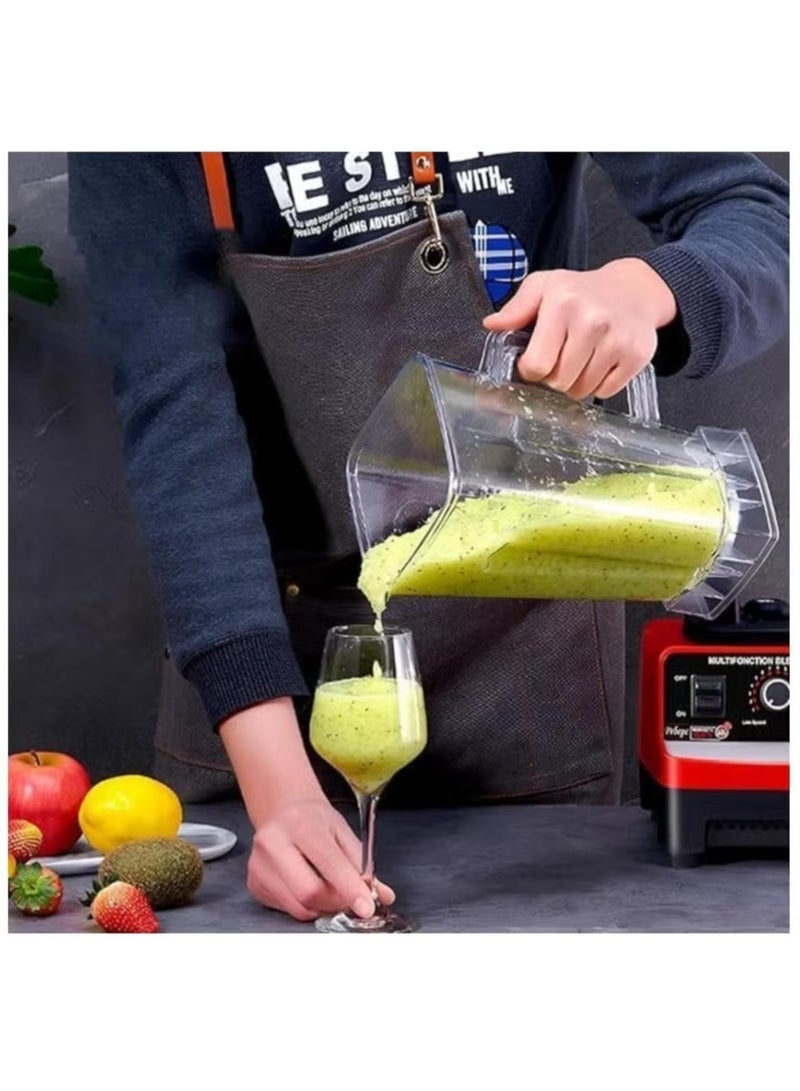 Silver Crest High Power 4500W Blender – Adjustable Speed for Juices, Smoothies & Nuts Grinding with Stainless Steel Blades - Image 3