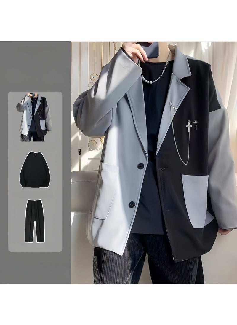 KUYING New Full Set Of Thin Casual Suits  - Image 1