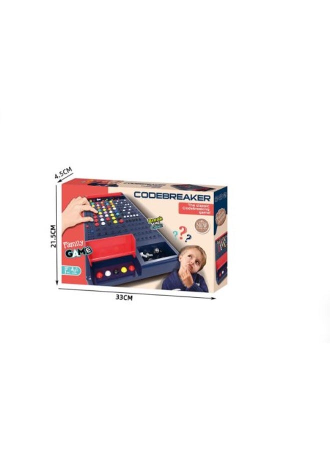 Family Game - Parent-Child Interactive Competitive Board Game – Classic Code Breaker Puzzle & Brain Development Game | Educational Logic Strategy Game for Kids & Adults - Image 1