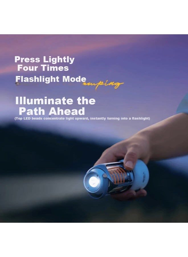 Primitive Man Primitive Camping Lantern Ultra-long Battery Life Rechargeable Portable Tent Lantern Outdoor Atmosphere Light - Image 3