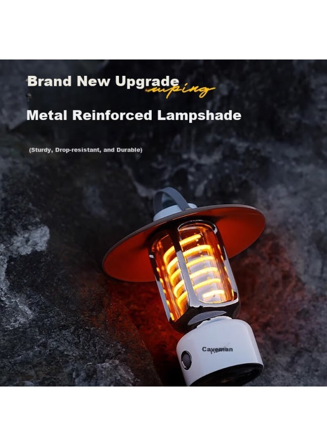 Primitive Man Primitive Camping Lantern Ultra-long Battery Life Rechargeable Portable Tent Lantern Outdoor Atmosphere Light - Image 5