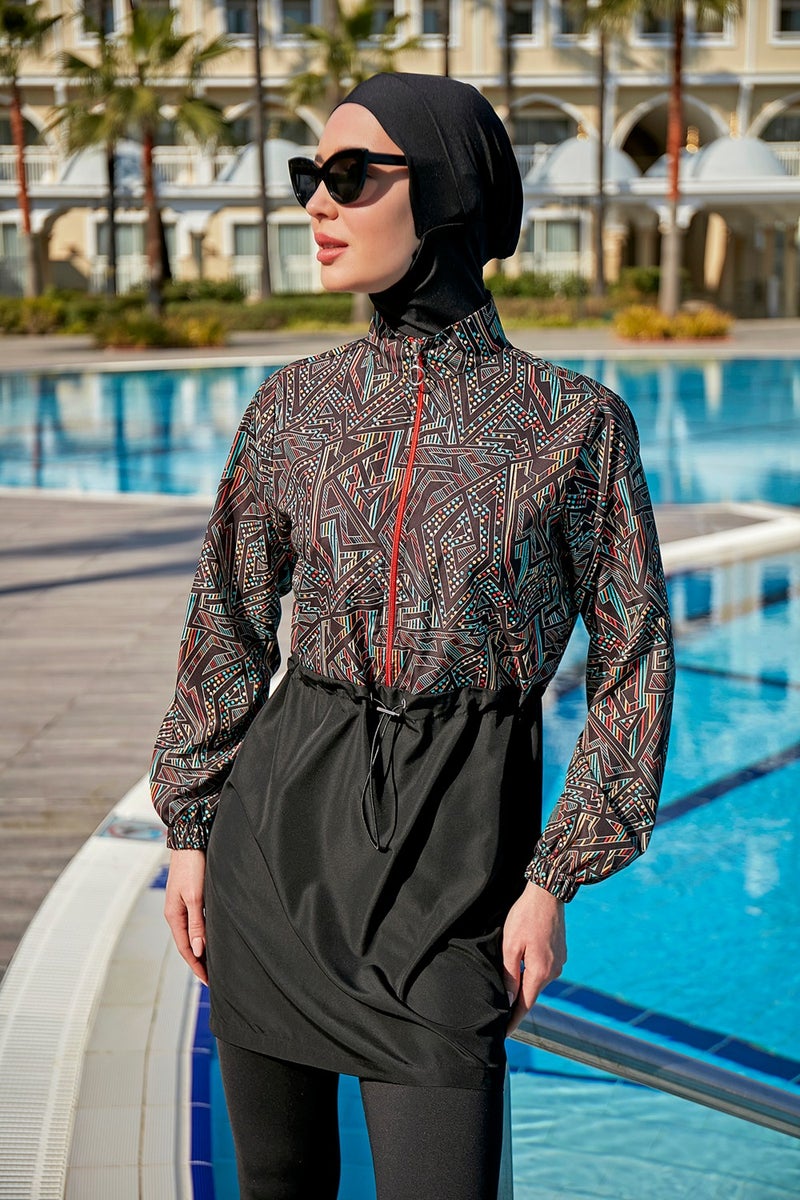 Remsa Mayo Remsa Fully Covered Hijab Swimsuit R120 Dilay  - Image 1