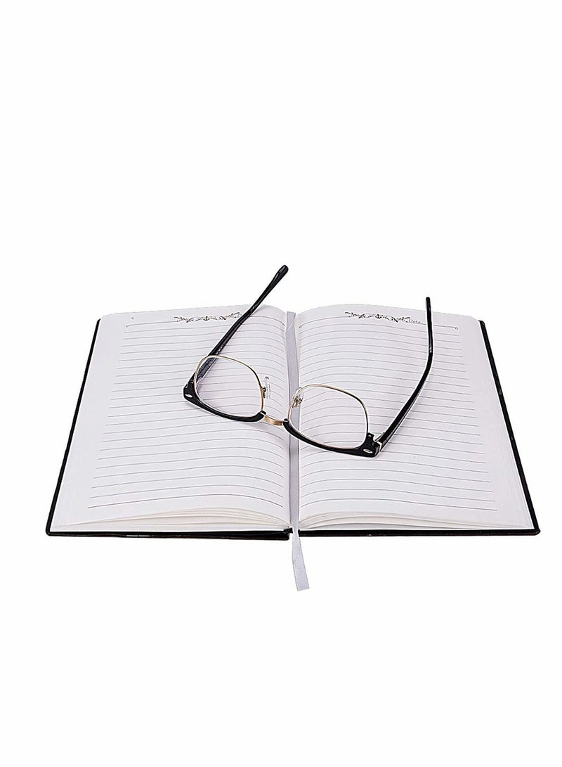 Excefore Handmade Daily Notepad Sketchbook Embossed Leather (Faux Leather) Travel Journals Vintage Handcraft Embossed Owl Antique (Copper) - Image 4