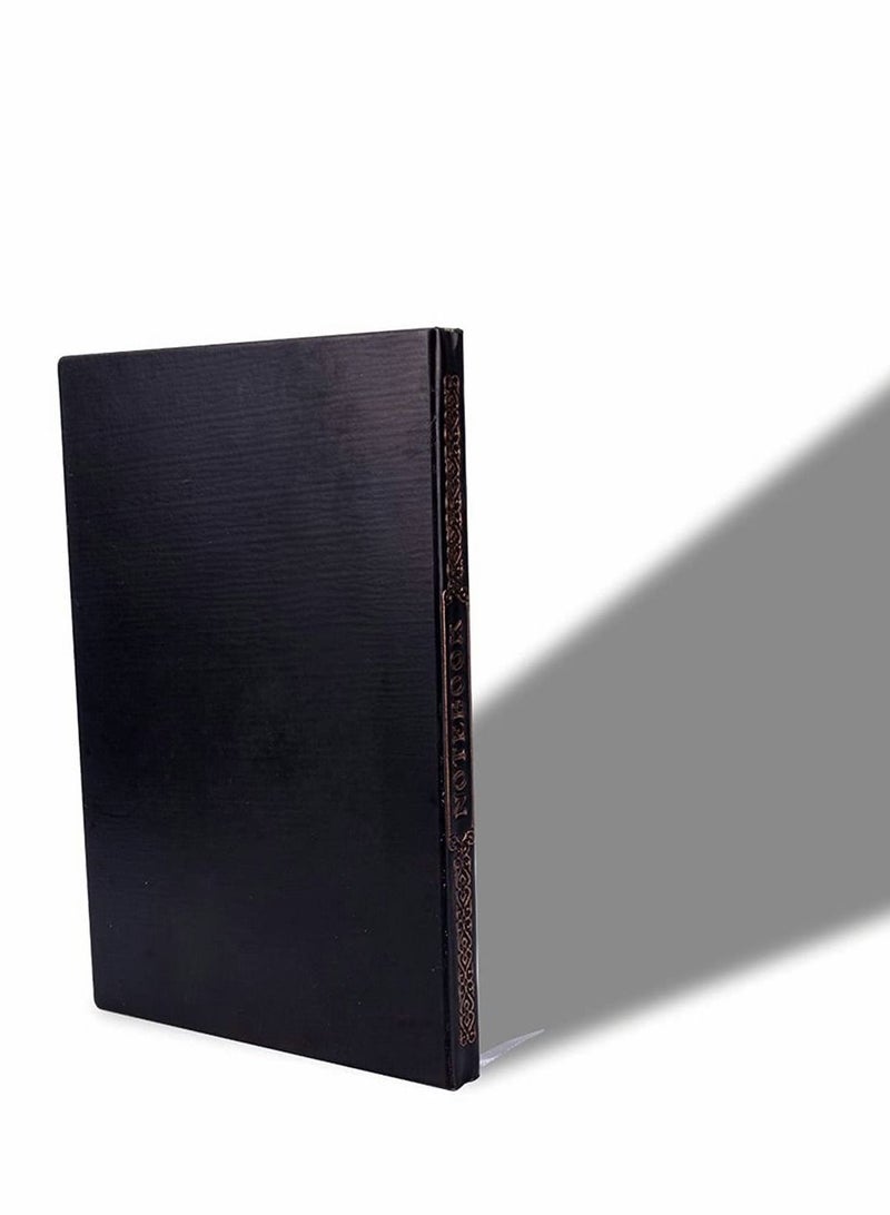 Excefore Handmade Daily Notepad Sketchbook Embossed Leather (Faux Leather) Travel Journals Vintage Handcraft Embossed Owl Antique (Copper) - Image 3