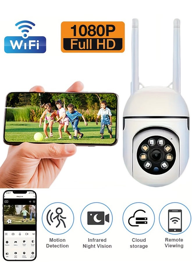 العلامة التجارية: جيسودا كاميرا ذكية بدقة عالية 2.4GHz مع رؤية ليلية ملونة، صوت ثنائي الاتجاه، وتحكم بالدوران عبر الواي فاي - Image 1