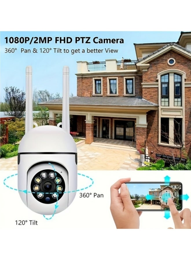 العلامة التجارية: جيسودا كاميرا ذكية بدقة عالية 2.4GHz مع رؤية ليلية ملونة، صوت ثنائي الاتجاه، وتحكم بالدوران عبر الواي فاي - Image 2