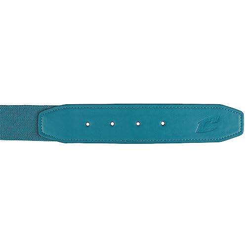 Champro Elastic Baseball Belt with 15Inch Synthetic Tab Teal 2852Inch - Image 3