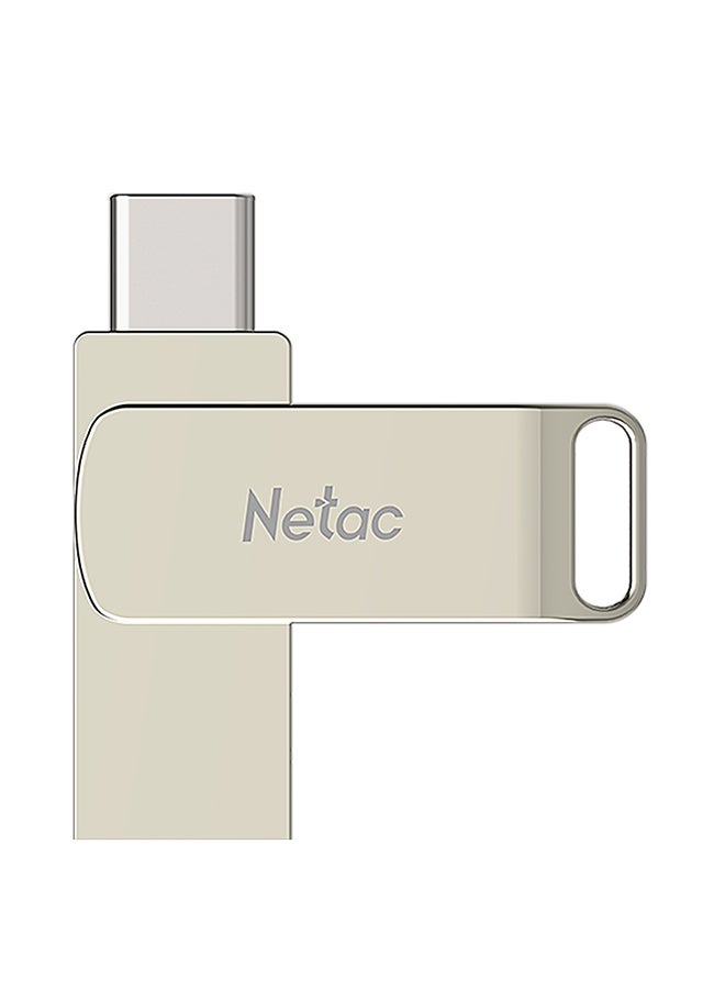 Netac 64GB Type-C + USB Double Interface Flash Drive U783C Silver - Image 2