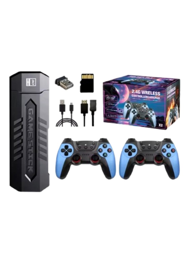 Generic Plug and Play Video Game Stick for Wireless Retro Digital Video Game Console 40,000+ Games 14 Classic Emulators 2.4G 4K HDMI Output Support 128GB  - Image 1