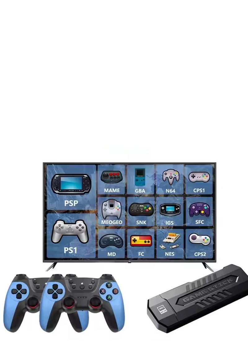 Generic - Plug and Play Video Game Stick for Wireless Retro Digital Video Game Console 40,000+ Games 14 Classic Emulators 2.4G 4K HDMI Output Support 128GB - Image 1