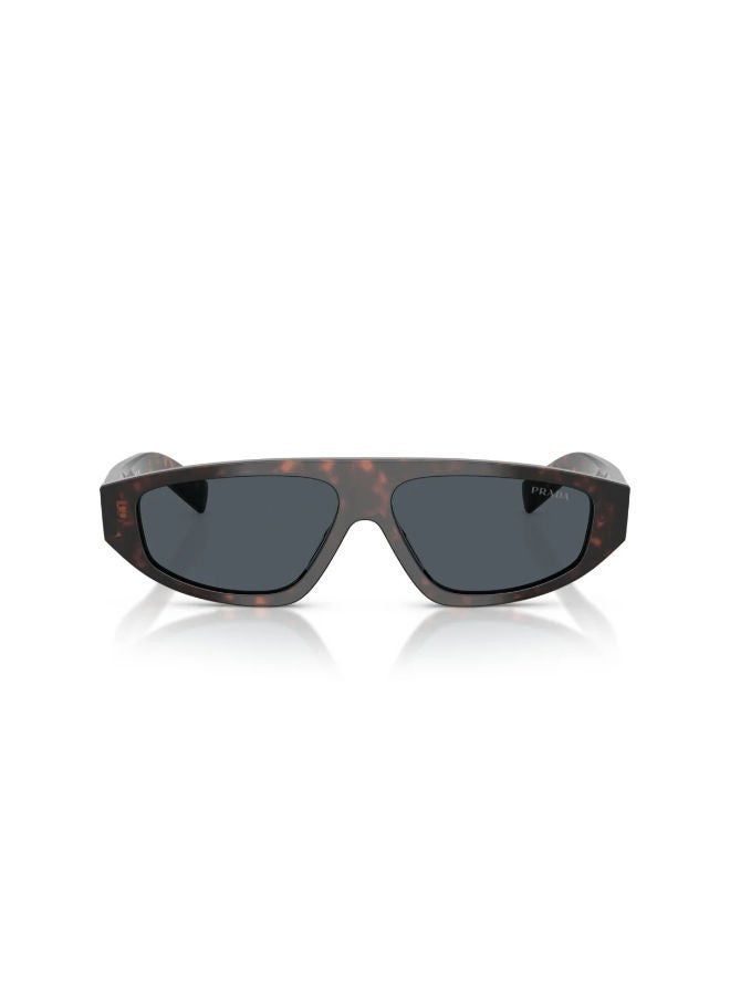 PRADA Full Rim Irregular Sunglasses PR02 57 17N70B - Image 4