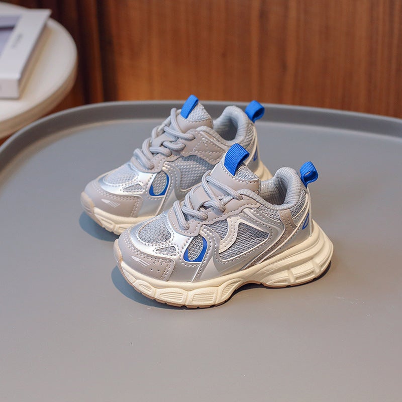 Mesh Sneakers Lightweight Flexible Sole Walking Shoes For Kids Indoor And Outdoor Activities - Image 4