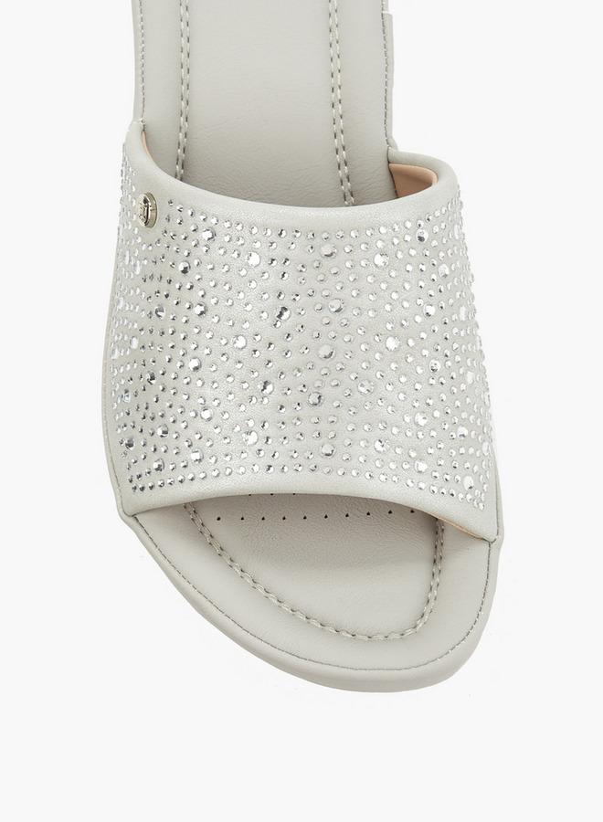 Flora Bella By Shoexpress Women Embellished Block Heel Sandals - Image 4