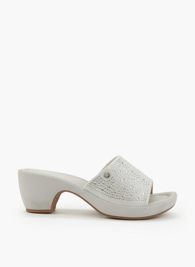 Flora Bella By Shoexpress Women Embellished Block Heel Sandals - Image 1