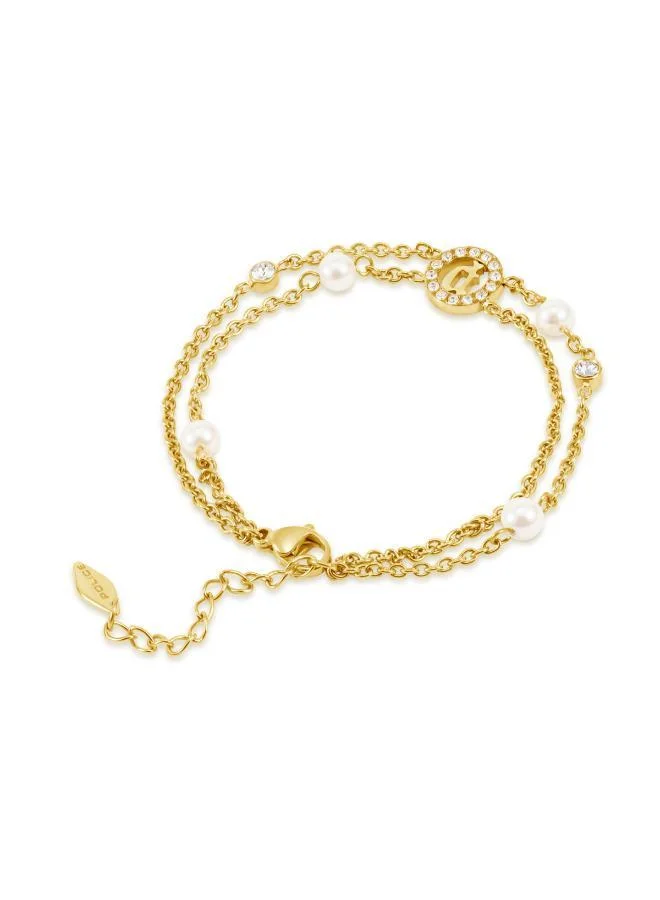بوليس Element Pearl Crystals Chain Bracelet