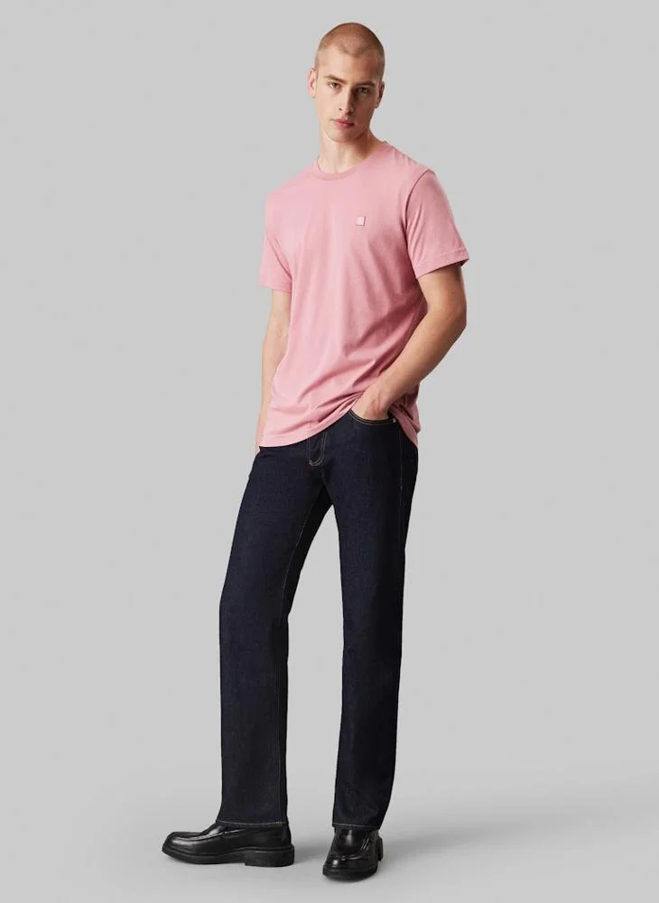 Calvin Klein Jeans Logo Print Crew Neck T-Shirt