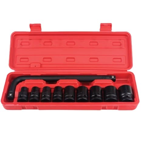 SNE 10PCS 1/2 10MM to 24MM IMPACT SOCKET WRENCH SET Heavy Duty for industrial Work Shop - Image 1