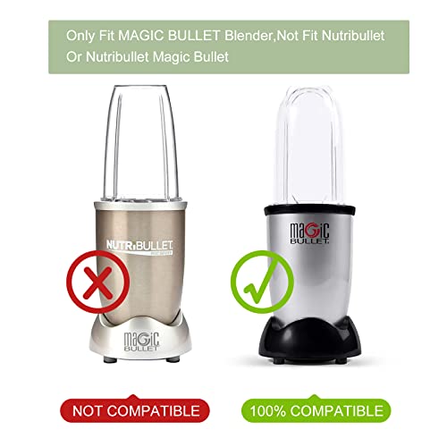 LVAINIT (Pack of 2) Cross Blade Blender Magic Bullet Replacement Parts Compatible with 250-watt Magic Bullet MB1101 Series Blender, Juicer and Mixer - Image 2