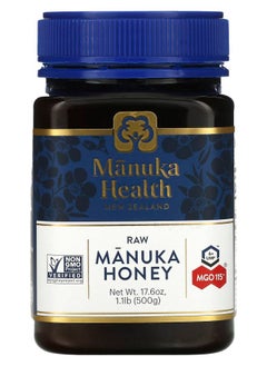 Manuka health Raw Manuka Honey UMF 6+ MGO 115+ 17.6 oz (500 g) 