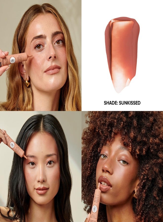 NUDESTIX نودستكس نودسكرين تينت بلش SPF 30 - بلش سائل متعدد الاستخدامات للخدود، العيون والشفتين مع واقي شمس معدني | حماية واسعة الطيف من UVA/UVB والضوء الأزرق | سون كيسد - Image 5