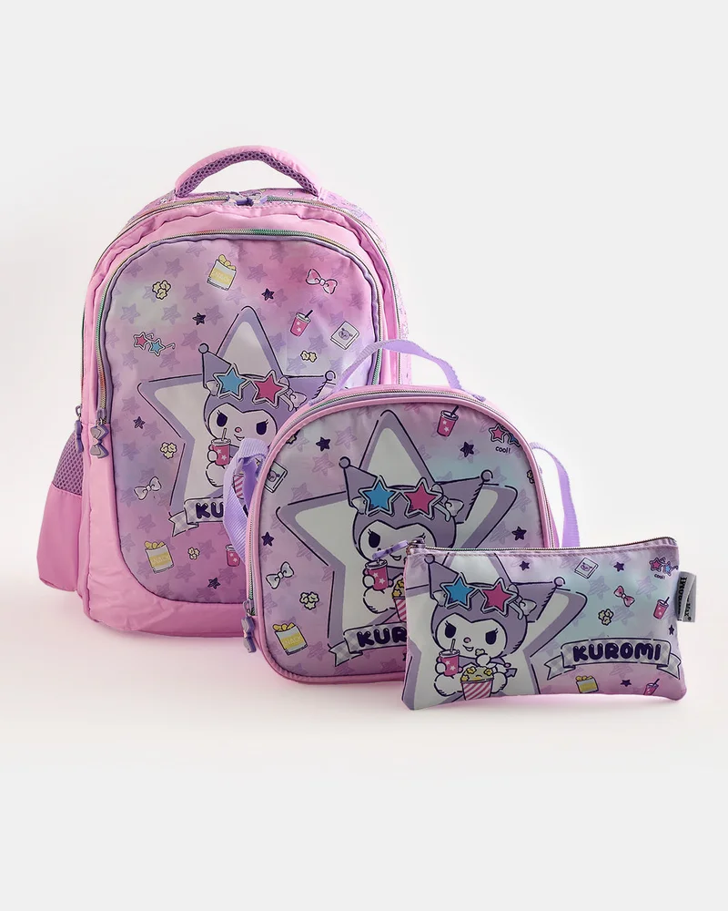 REDTAG Kuromi 3-Piece School Set
