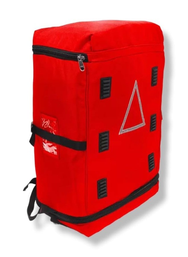 SSBC 3 Compartments E-Commerce, Courier, Logistics, Grofers, Ekart Insulated Backpack 135 Ltr For Multipurpose Use - Image 1