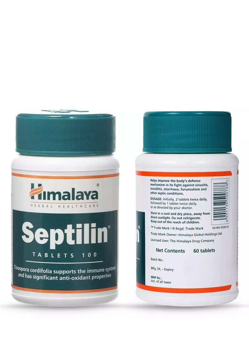 Himalaya Herbal Healthcare - Himalaya Septilin Tablets 60's - Natural Immune Booster – Himalaya Wellness - Image 1