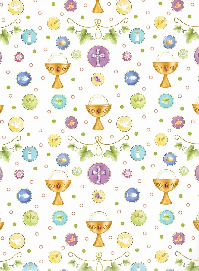 arkamii premium wrapping paper set of 4 sheets size 34 x 25 inch for Communion (18-9262) - Image 1