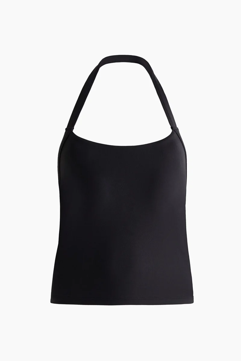 H&M  Halterneck sports vest top with SoftMove™ for Women | Best Price UAE