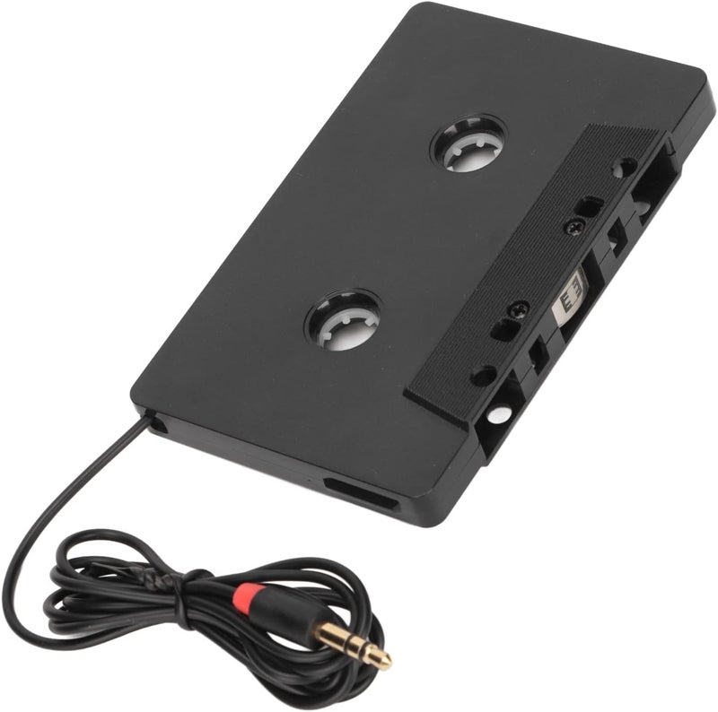 klarako 3.5mm Car Cassette Tape Adapter, Retro Tape Changer Music Enjoyment with 24K Gold Plated Connector Support Mobile Phones Tablets MP3 for Vintage Cars Stereo 4 Channel Output - Image 1