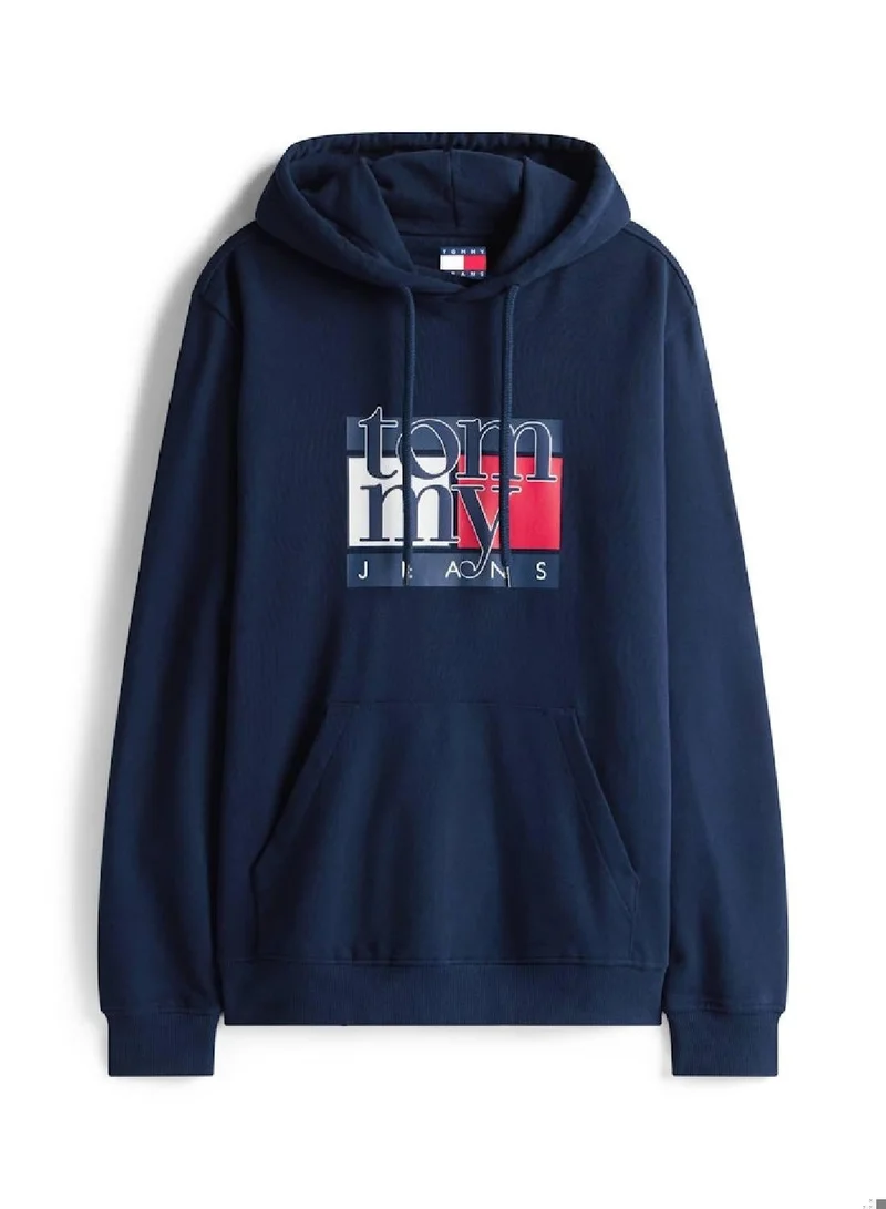 TOMMY JEANS  Flag Logo Terry Hoody for Men | Best Price UAE