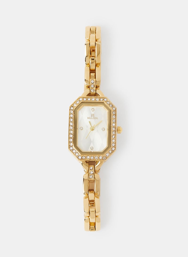 Maxel Retro Analog Wrist Watch MX356 - 28mm - Image 1