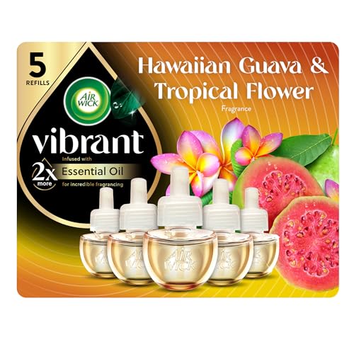Air Wick Scented Oils 0+5 Hawaiian Guava & Tropical Flower (old Nectarine & Paradise Flower) - Image 1