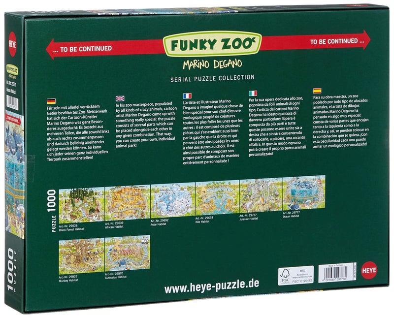 Heye 29777 "Ocean Habitat Puzzle (1000-Piece) - Image 2
