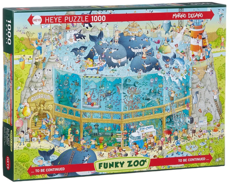 Heye 29777 "Ocean Habitat Puzzle (1000-Piece) - Image 1
