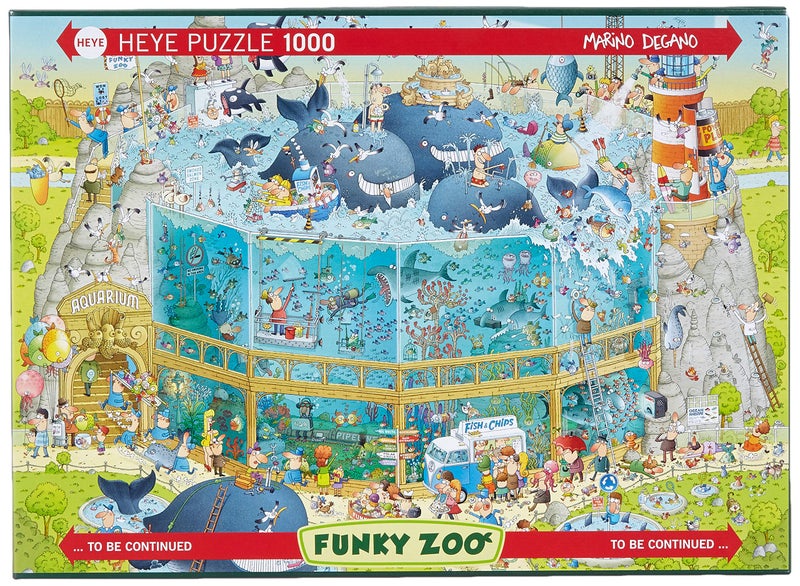 Heye 29777 "Ocean Habitat Puzzle (1000-Piece) - Image 3
