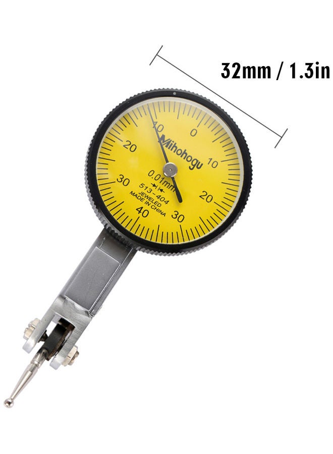 NIBEMINENT Shockproof Leverage Dial Indicator With Flexible Magnetic Base Holder Bracket Multicolour - Image 5