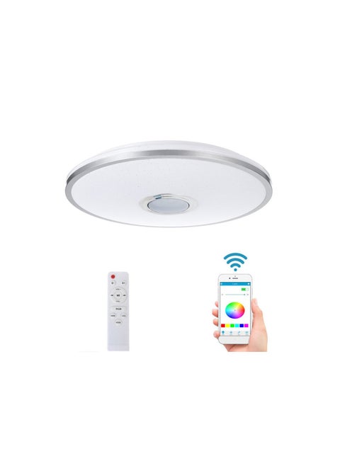 Smart Bluetooth Music Ceiling Light APP and Remote Control