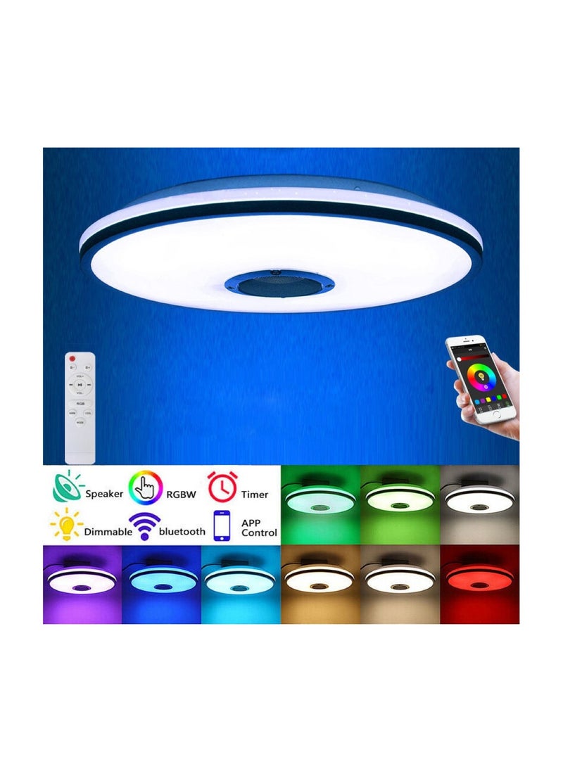 Smart Bluetooth Music Ceiling Light APP and Remote Control