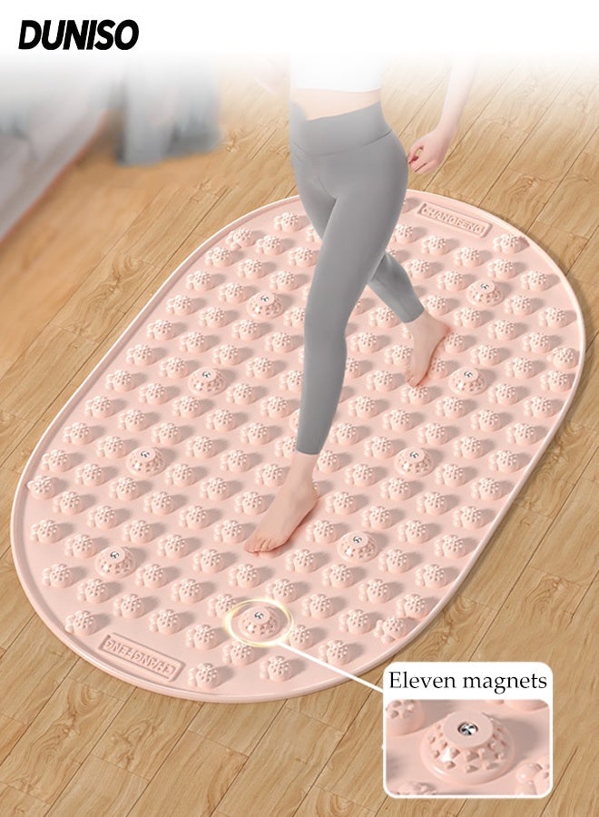 DUNISO Acupuncture Points Relaxing Foot Massage Mat, Portable Multifunctional Reflexology Mats for Adults, Relieve Fatigue，Dredges Meridians for Sedentary Office，Sports Recovery ﻿ - Image 1