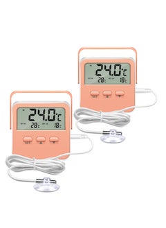 Y&D Freezer Alarm Thermometer, LED Display Digital High and Low Temperature Alarm, Refrigerator Thermometer For Fridge Alert When Temperatures Drop  - Image 1