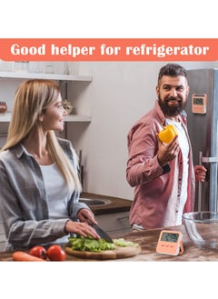 Y&D Freezer Alarm Thermometer, LED Display Digital High and Low Temperature Alarm, Refrigerator Thermometer For Fridge Alert When Temperatures Drop  - Image 5
