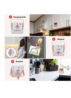 Y&D Freezer Alarm Thermometer, LED Display Digital High and Low Temperature Alarm, Refrigerator Thermometer For Fridge Alert When Temperatures Drop  - Image 2