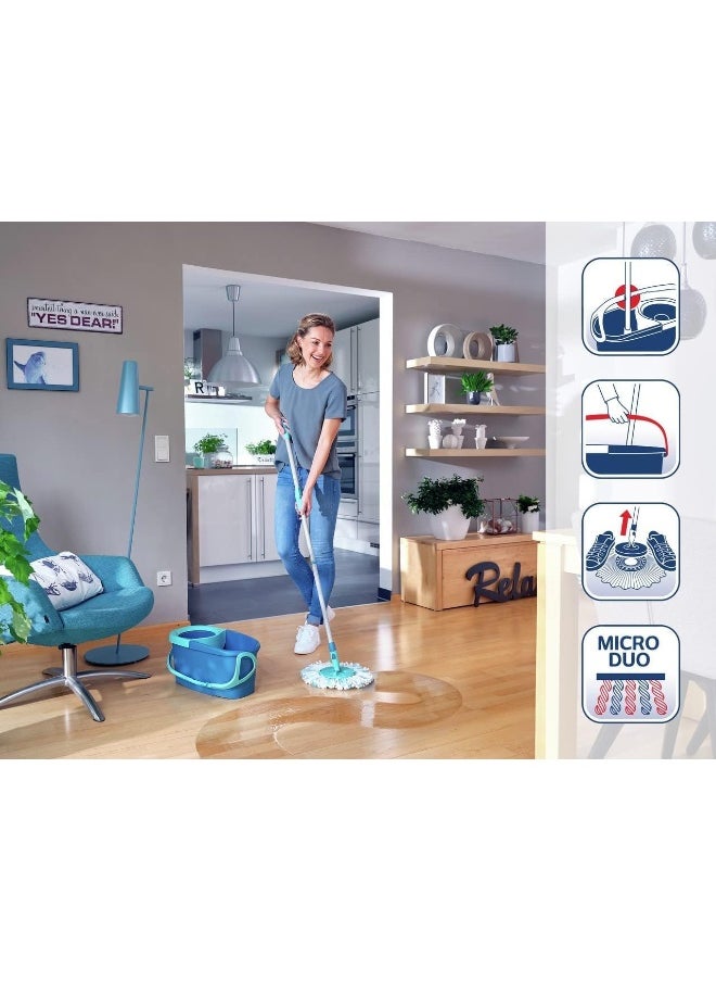 LEIFHEIT Leifheit Clean Twist Disc Mop Ergo Set  - Image 2
