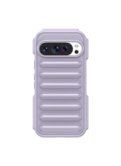 For Google Pixel 9 Capsule Series Candy Color TPU Phone Case(Purple)